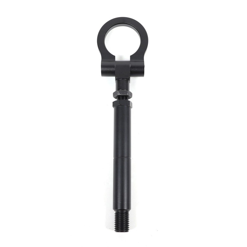 carpart2021 Black Alloy Track Racing Aluminum Tow Hook Ring For
