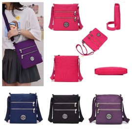 [JINQIAOER] Shoulder Bag, Women's, Vertical Crossbody Bag, Crossbody Bag, Crossbody Bag, Crossbody Bag, Crossbody Bag, Crossbody Bag, Crossbody Bag, Crossbody Bag, Double Zipper Pocket, Men's, Water