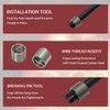 ANPTGHT M10x1.0 Thread Repair Kit, Helicoil Thread Inserts Taps Kit