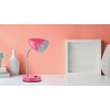 Innoteck Innoteck Colour Adjustable Desk Lamp, Metal, 40 W, Pink