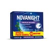 NOVANIGHT Triple Action, Food Supplement with Melatonin for Sleeping, Magnesium and Griffonia, Gluten Free, 20+20 Buccal Sachets with Camomile and Citrus Flavor, Does Not Induce Addiction