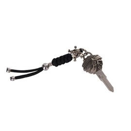 XUYUZDQ Motorcycle Uncut Blade Blank Keys Embryo,Motorcycles Replacement Accessories Compatible with Scout 2013-2024 (Chrome)