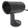 Black Portable Car Heater Quick Heating Automatic Overheat Protection Car