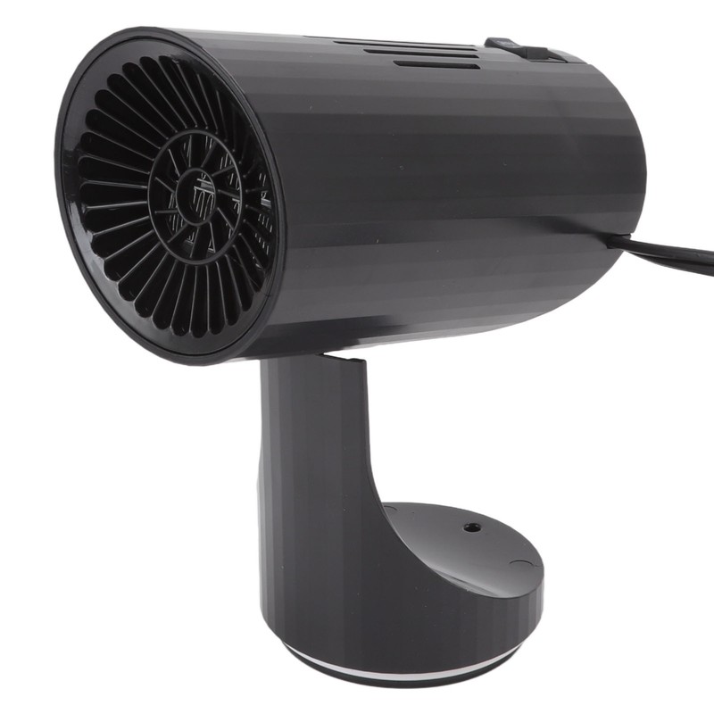Black Portable Car Heater Quick Heating Automatic Overheat Protection Car