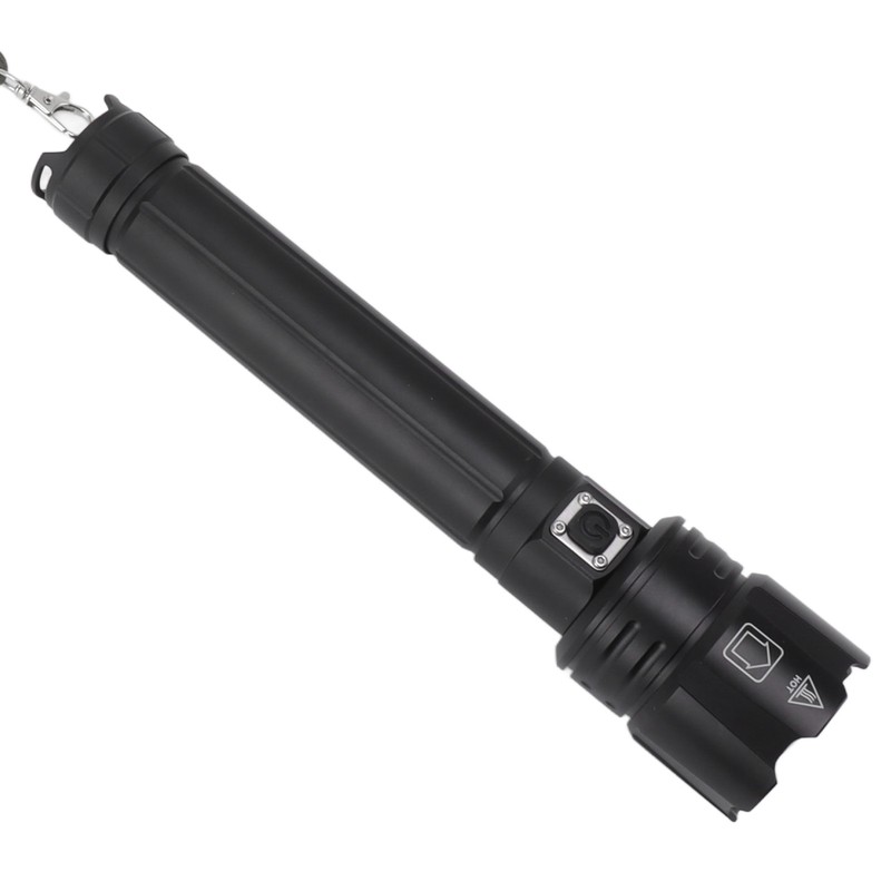 10000LM LED Flashlight USB Rechargeable Portable Adjustable Brightness Waterproof Zoom