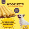 Woofley's Extra Thick Collagen Roll (10-12 Inch - 3 PCS)