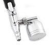 Airbrush Kit,Multi-Purpose 2 Cups Side Feed Spray Gun Trigger Airbrush