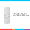 GE Wireless Doorbell Kit,Plug-In Receiver,1 Push Buttons Door Bell,8 Melodies