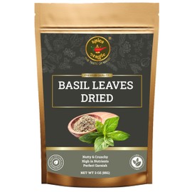 Spice Magic Dried Basil Leaves – 3 oz (85 g) | Aromatic All-Natural Herb | Perfect for Pasta, Pizza, Soups & Sauces | 100% Natural, Vegan, Non-GMO