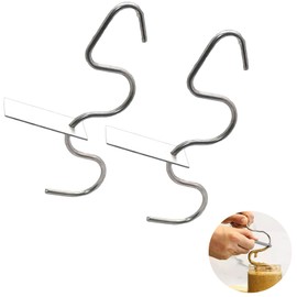 fghuim Peanut Butter Stirrer - Mixer Tool,Nut Butter Stirrer Butter Stirring For Mixing Various Butter, Peanut, Almond,Nut Butter (2pc).