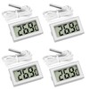 LCD Digital Thermometer, Temperature Monitor, Waterproof Temperature Probe, Refrigerator, Fish