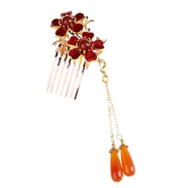 Mikinona Hair Comb French Hair Comb Girl Women Headpiece Headdress Decor for Brides
