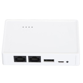 USB Wireless Print Server, Bridge (10/100Mbps) Output & LAN (10/100Mbps) Input, Convert USB Printer To Wireless WiFi Ethernet Networking for Windows/for OS X Printers