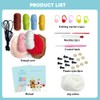 KBIBCK Crochet Set for Beginners, 2 Pieces Capybara Crochet Set