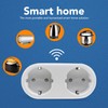 Wifi Smart Plug Wifi Dual Outlets Socket Shunt Double Control
