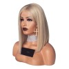generic Bob Corte De Pelo Mujeres Señora Pelo Recto Corto