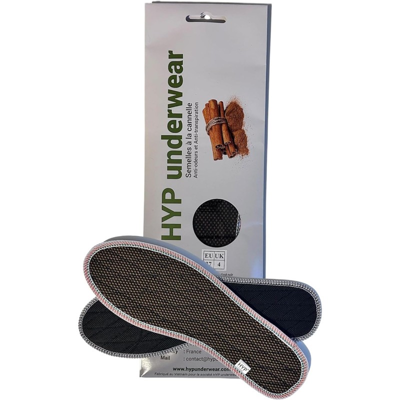 Premium Cinnamon Insoles for Odor-Free, Sweat-Free Feet – Your Ultimate