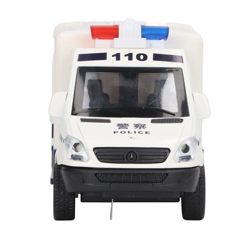 Kids Vehicle Toy 4 Door Opening Simulated Pull Back Alloy