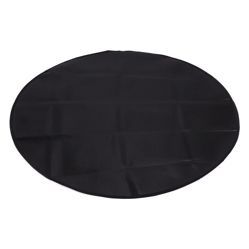 BBQ Mat Round 2 Layers Silicone Coated Fiberglass Cloth Fireproof