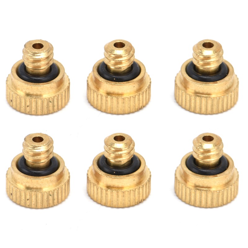 20Pcs Brass Atomizing Nozzle Gardening Misting Spraying Tool Set 0.3mm