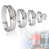 G-PLUS Silicone Radiator Coolant Hose Pipe Kit Clamps Compatible with