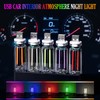 2PCS USB Car Light, Touch Control, Mini Glass Bottle USB