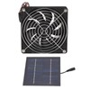 Solar Exhaust Fan Efficient Heat Dissipation Ventilation 50W Solar Panel