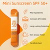 BESHICO 15 Pack Travel Size Sunscreen SPF 50+ Mini 0.28