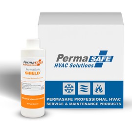 PermaSafe HVAC Solutions, Condensate Drain Line SHIELD, Keeps Drain Lines Flowing and Free of Mold, Fungi, Algae & Other Microbial Growth for up to 3 Months.