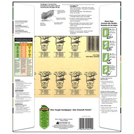 Gator CeraMax 9" x 11" Ceramic Sanding Sheets, 80 Grit, 25 Pack