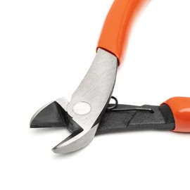 Crescent 4" Mini Dipped Handle Diagonal Pliers - Wire Cutter Hand Tool for Home Improvement & Repair - 4MDIAGDG