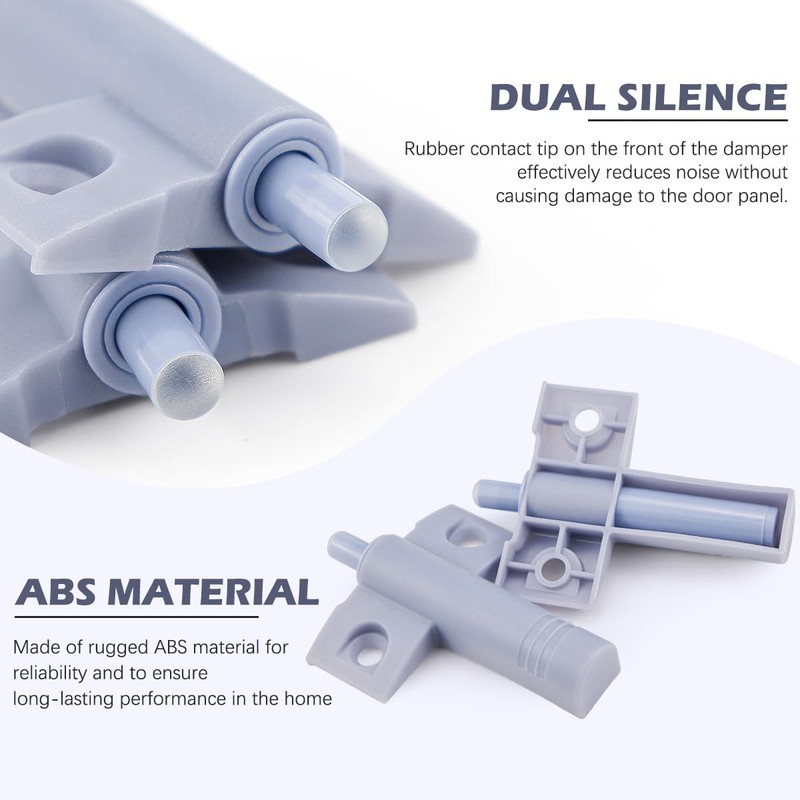 UPIQNG 20Pcs Door Damper Buffer Cabinet Silent Damper Buffer Quiet