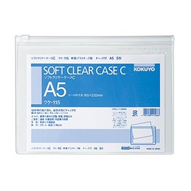 Kokuyo soft type with a clear case chuck A5 kuke – 115