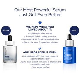 NEOSTRATA Skin Active Tri-Therapy Lifting Serum, Anti-Aging and Firming 3D Volumizer with MicroDiPeptide229 for Fine Lines & Wrinkles, Hyaluronic Acid, Oil-Free, Fragrance-Free, 1 fl. oz.