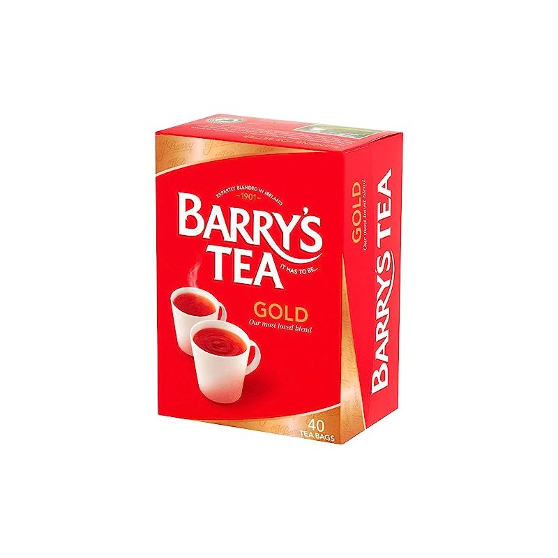 Barrys Gold Blend Tea Bags 40s (Pack of 3). by