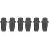 6PCS Intercom Belt Clips Portable Dual Way Talk Radio Clip