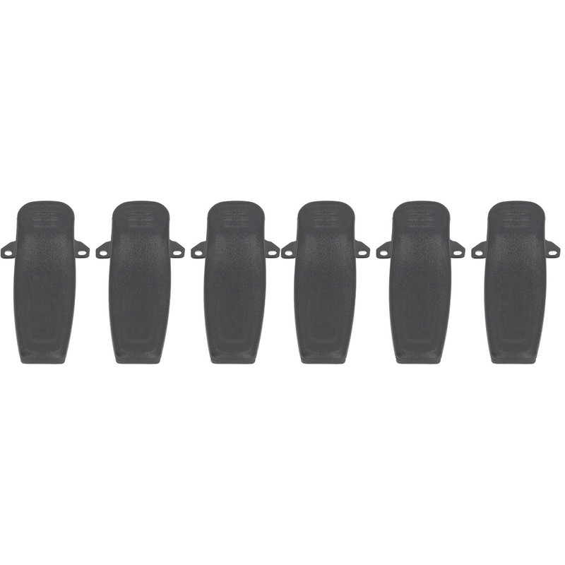 6PCS Intercom Belt Clips Portable Dual Way Talk Radio Clip