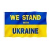 We Stand With Ukraine Flag 3x5FT Stop The War Support