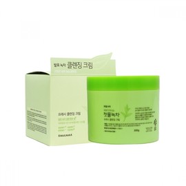 BTM Kwailnara First Water Green Tea Cleansing Cream 300g / BTM 과일나라 첫물녹차 클렌징크림300g