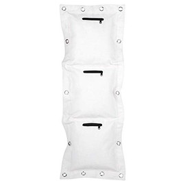 Wing Chun Wall Canvas Punch Empty Sand Bag Target Boxing Muay Thai Sanda with Zipper (S)