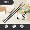 Chopsticks Set, 2 Pairs Chopsticks and Panda Chopstick Holder, Reusable