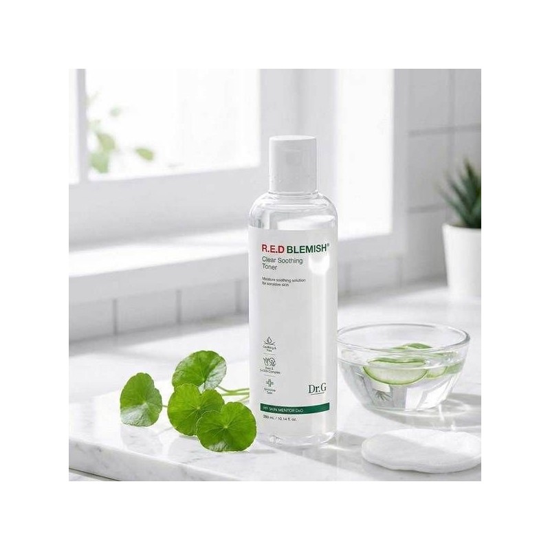 Dr.G Red Blemish Clear Soothing Toner 300ml Sensitive skin moisture