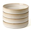 Famiware Star 8.25'' Stoneware Large Pasta Bowl (Set of 4)