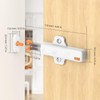 Jiayi Push to Open Door Catches Heavy Duty 2 Pack