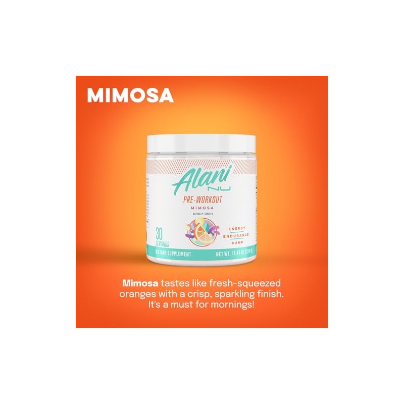 Alani Nu Preentrenamiento Mimosa 300 g 300 gramos