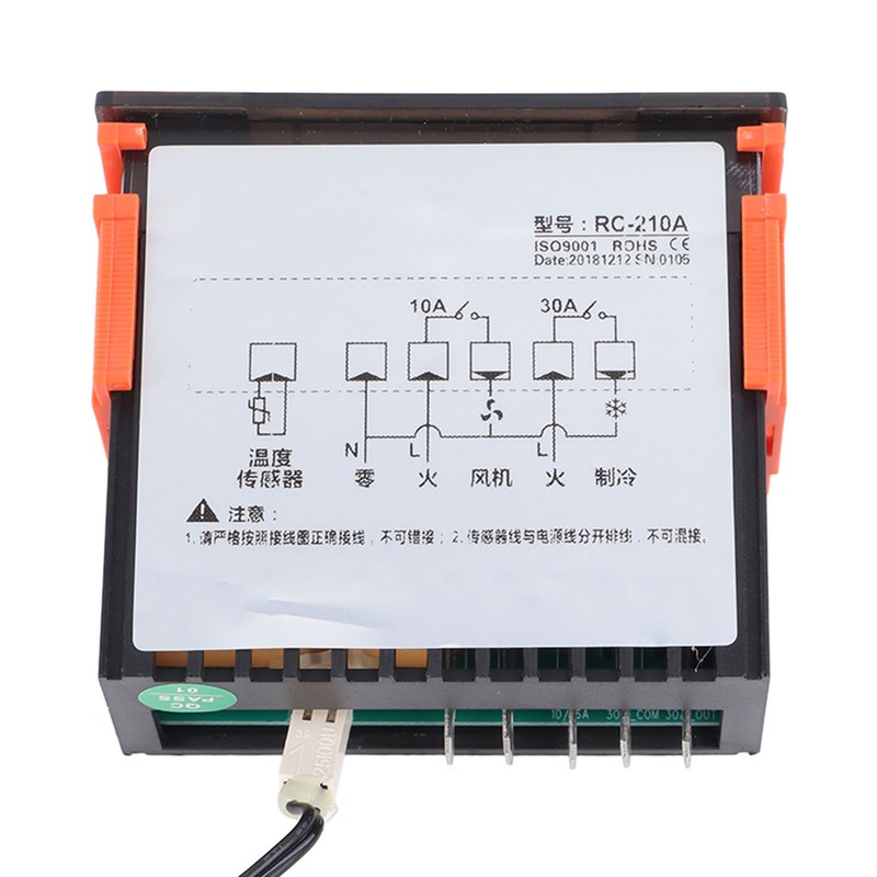 Digital Temperature Controller High Performance Multifunctional Temperature Sensor Electric Thermostat