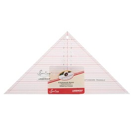 Sew Easy 90° Triangle Template – Quilting & Patchwork Rule for Applique Sewing, Transparent Acrylic Non-Slip
