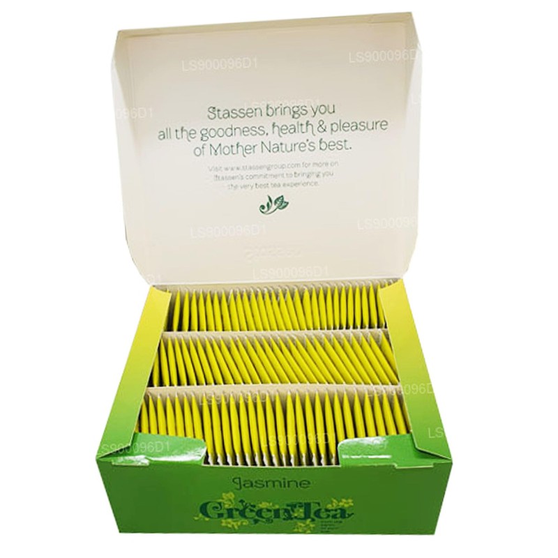 Stassen Pure Jasmine Green Tea, 100 Tea Bags