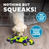 Outward Hound Durablez Large Gecko Stuffing-Free Squeaky Plush Dog Toy