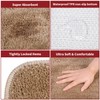 Vinsani Bath Mat Non Slip Bathroom Mat Thickened Fluffy Microfiber